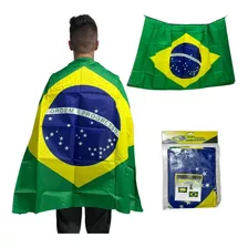 Capa Bandeira Do Brasil Torcedor Copa 90x150cm Envio Rápido 