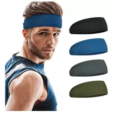 Banda Deportiva Suave Y Transpirable P/cabello, 4 Pcs