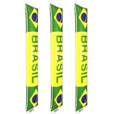 10 Balão Bate Bate Copa Torcida Brasil Verde E Amarelo
