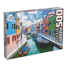 Oferta Quebra-cabeça Grow Canal De Burano 3457 De 500 Peças