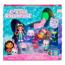 Kit 7 Figuras Deluxe Sorpresas Gabby´s Dollhouse Febo