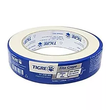 Fita Crepe Profissional 25mm X 50m Uso Geral - Tigre