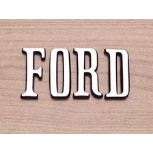 Ford, Emblema Letras Ford Galaxie Ltd, Maverick, Landau