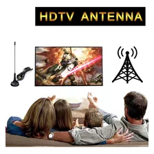 Antena Interna Fm Interna Uhf Vhf Base Magnetica Dvb-t