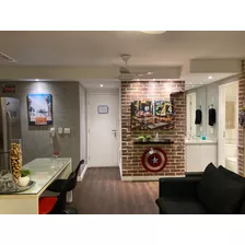 Apartamento Estilo Manhattan, Nova York - Bairro Pompéia - Pronto Para Morar - 42m2