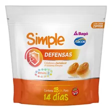 Simple Defensas X 28 Gomitas