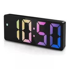 Oria Reloj Despertador Digital, Reloj Despertador Led De 6.5