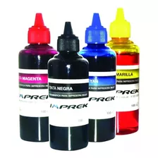 Tinta Para Epson Inkjet Premium 100cc Kit 4 Colores Imprek
