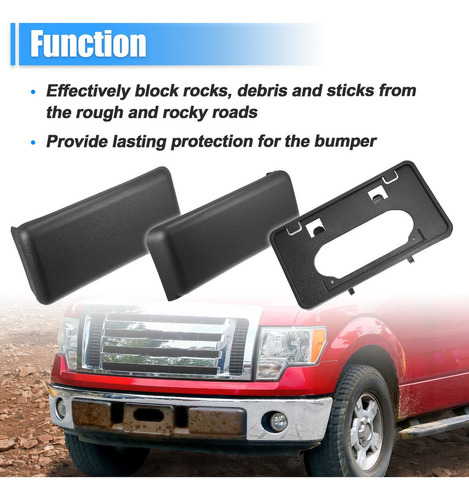 Soporte Matrcula Porta Placas Kit For Ford F-150 2009-2014 Foto 6