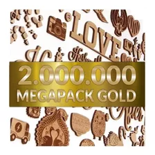 Mega Pack Gold 2.000.000 Vectores Para Cortes Laser 3d Y 2d