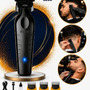 Máquina De Cortar Cabelo Kemei Km-2299 Profissional Com Carregamento Usb Preto 127/220v