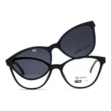 Armazón De Lentes Traffic Con Clip-on - 1217