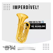 Tuba Hs Musical Tb3 3/4 Ação Frontal