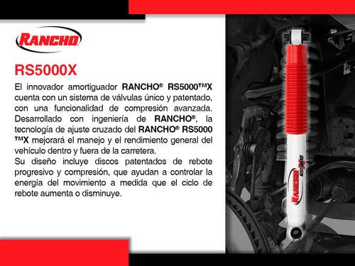 2 Amortiguadores Gas Rs5000x Del Ram 3500 4wd 11-12 Rancho Foto 5