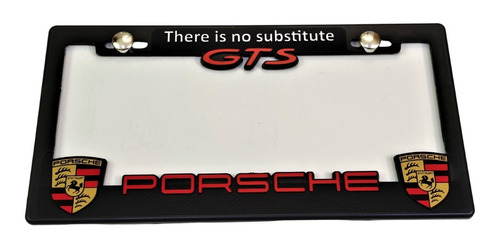 Porta Placas Porsche Auto Cubre Pijas Set Camioneta Kit  Foto 2