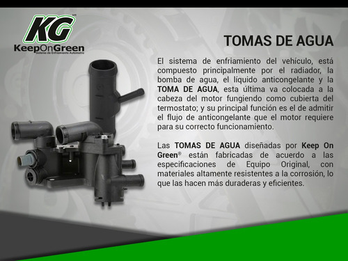 1 Toma Agua Termostato C/sensor Mountaineer V6 4.0l 02/10 Foto 8