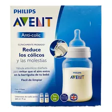 Pack De 2 Biberones 9 Oz Anti Cólicos Philips Avent 1m+