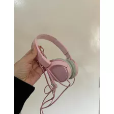 Auriculares Sony Plegables Súper Bass Mdr Color Rosa