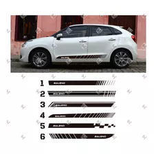 Stickers Suzuki Baleno Franjas Puertas 