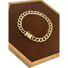 Pulseira Bracelete Masculina Laminada De Moeda Antiga Banhado A Ouro 18k