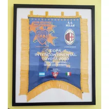 Banderin Boca Juniors Vs Milan Intercontinental 2003