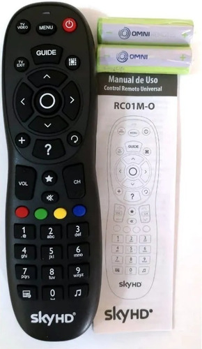 Control Original Sky Hd Y Vetv Rc01m-0