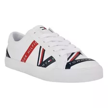 Zapato Tenis Tommy Hilfiger Dama Luster 100% Original En Gra