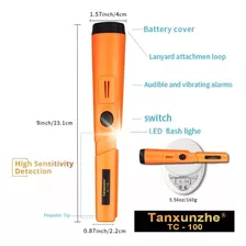 Detector Pinpointer À Prova Dágua Em Até 3metros