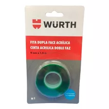 Cinta Adhesiva Acrilica Doble Faz Wurth Transparente