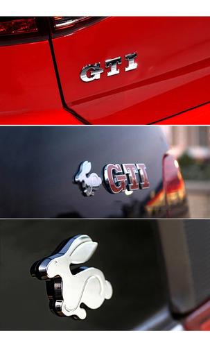 Emblema Vw Volkswagen Caribe Gti Golf Rabbit Foto 4