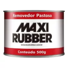 Removedor Pasta Maxi Rubber 500g Top Tira Tinta Esmalte Acri