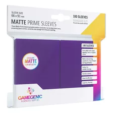 Gamegenic: Prime Sleeves (roxo) 100 Unidades 64 X 89mm