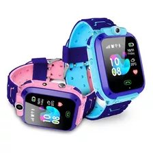 Reloj Inteligente Azul De 2 Piezas C/lbs Locator/sos Call Pa