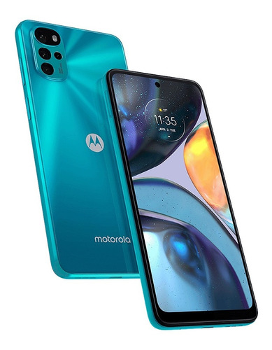 Celular Smartphone 6,5 Motorola Moto G22 4gb 128gb 50mp Azul