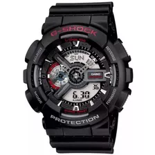 Relógio G-shock Ga-110-1adr Preto Masculino Militar Original