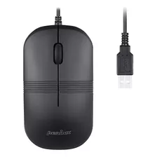 Mouse Perixx, Con Cable/dpi 1600/negro/impermeable