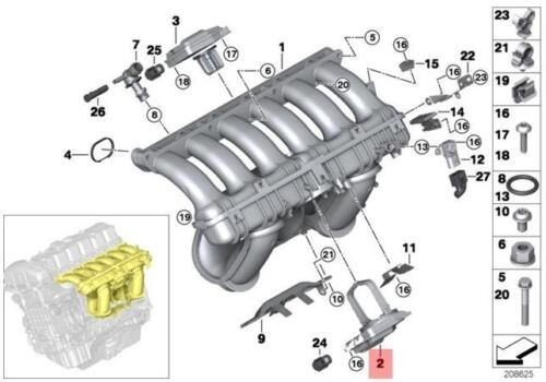 Valvula Disa Primaria Bmw 125i 130i 325i 525i 528i X3 Z4 \u0026 Foto 2