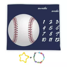 F-fun Soul Manta De Beisbol Blanca Para Bebe, Tela Suave G