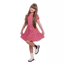 Vestido Xadrez Com Cinto Festa Junina Country Moda Infantil 