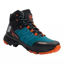 Bota Outdoor Discovery Azul Para Hombre