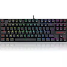 Teclado Magnetico Gamer Kumara Pro Rgb Preto Switch Brown Idioma Português Brasil