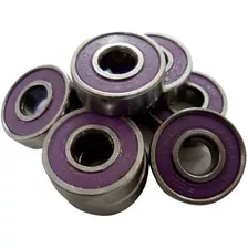 8 Rolamentos Para Skate Spinner Cnc 608 Abec Speed