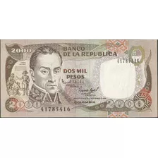 Colombia, 2000 Pesos 17 Dic 1994 Bgw462