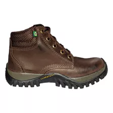 Bota Adventure Botina Masculino Feminino Couro Trabalho