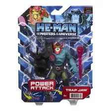 Boneco He-man Trap Jaw Power Attack Com Acessórios - Mattel