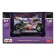 Miniatura Jorge Martin Ducati Pramac 2022 Maisto 1:18 (11cm)