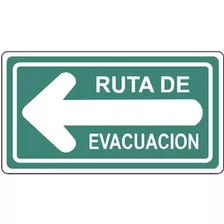 Letrero Para Hoteles, Mxsev-070, 50x35 Cm, De Evacuación, R