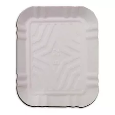 Bandeja De Papelão Branco Nº22 16x19cm 50 Unidades