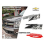 Emblema Para Parrilla Cheyenne Silverado Z71 4x4 Rojo/negro