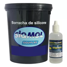 Borracha De Silicone Branco - Siqmol 6014
